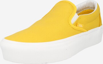 VANS Belebújós cipők - sárga: elől