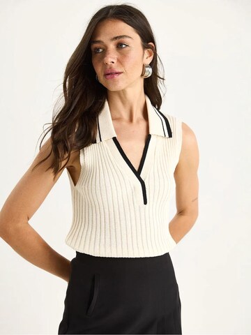 Camicia da donna di Bianco Lucci in bianco: frontale