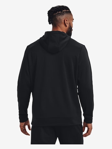 UNDER ARMOUR Athletic Sweatshirt in Black