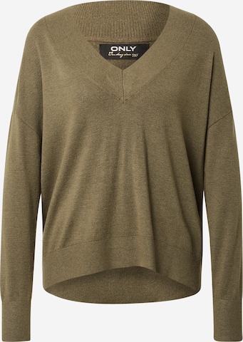 Pullover 'Cozy' di ONLY in verde: frontale