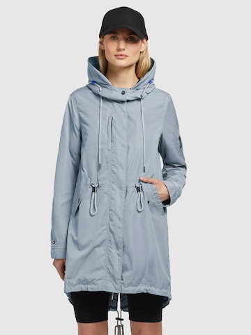 khujo Tussenparka 'Dayes' in Blauw: voorkant