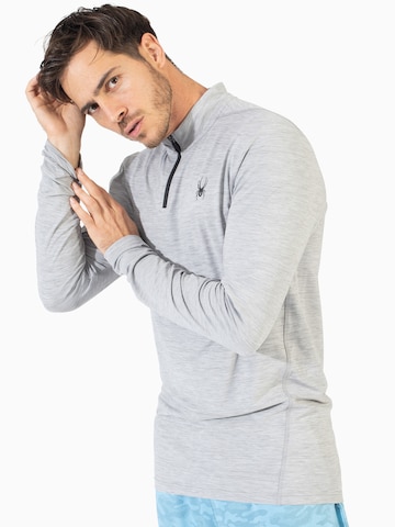 Sweat de sport Spyder en gris