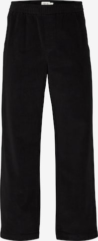 !Solid - Pantalón chino en negro: frente