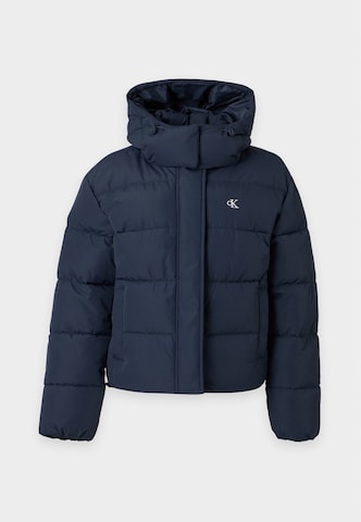 Calvin Klein Jeans Regularen Zimska jakna | modra barva: sprednja stran