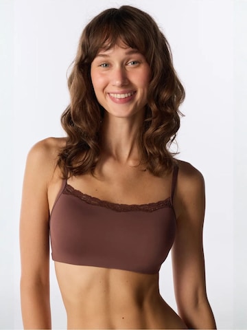 Penti - Soutien Bustier Soutien 'BHs & Bralettes' em castanho: frente