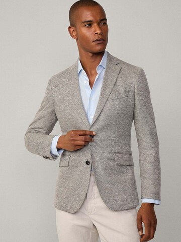 Hackett London Slim Fit Sakko in Grün: Vorderseite