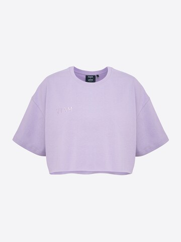 ABOUT YOU x VIAM Studio Shirt 'ADDISON' in Purple: front