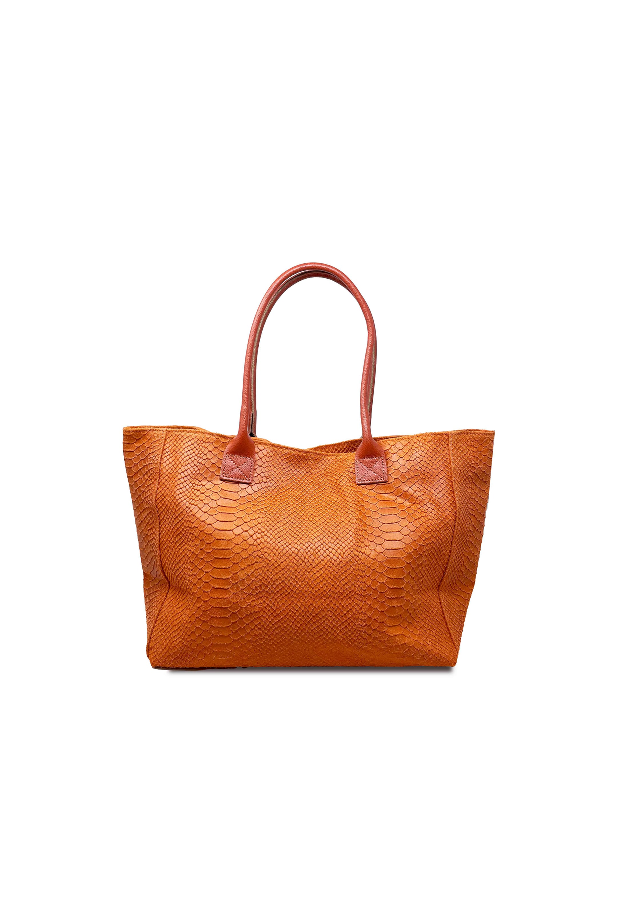 CHICCA BORSE Shopper in Orange: front