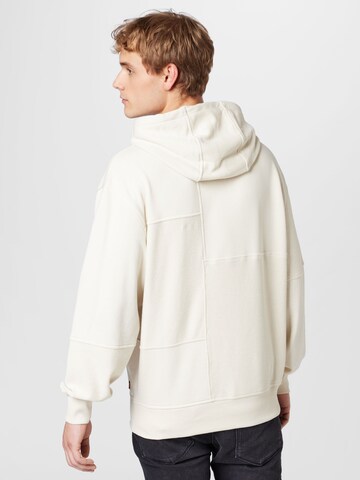 BOSS Sweatshirt 'Patch' in Beige