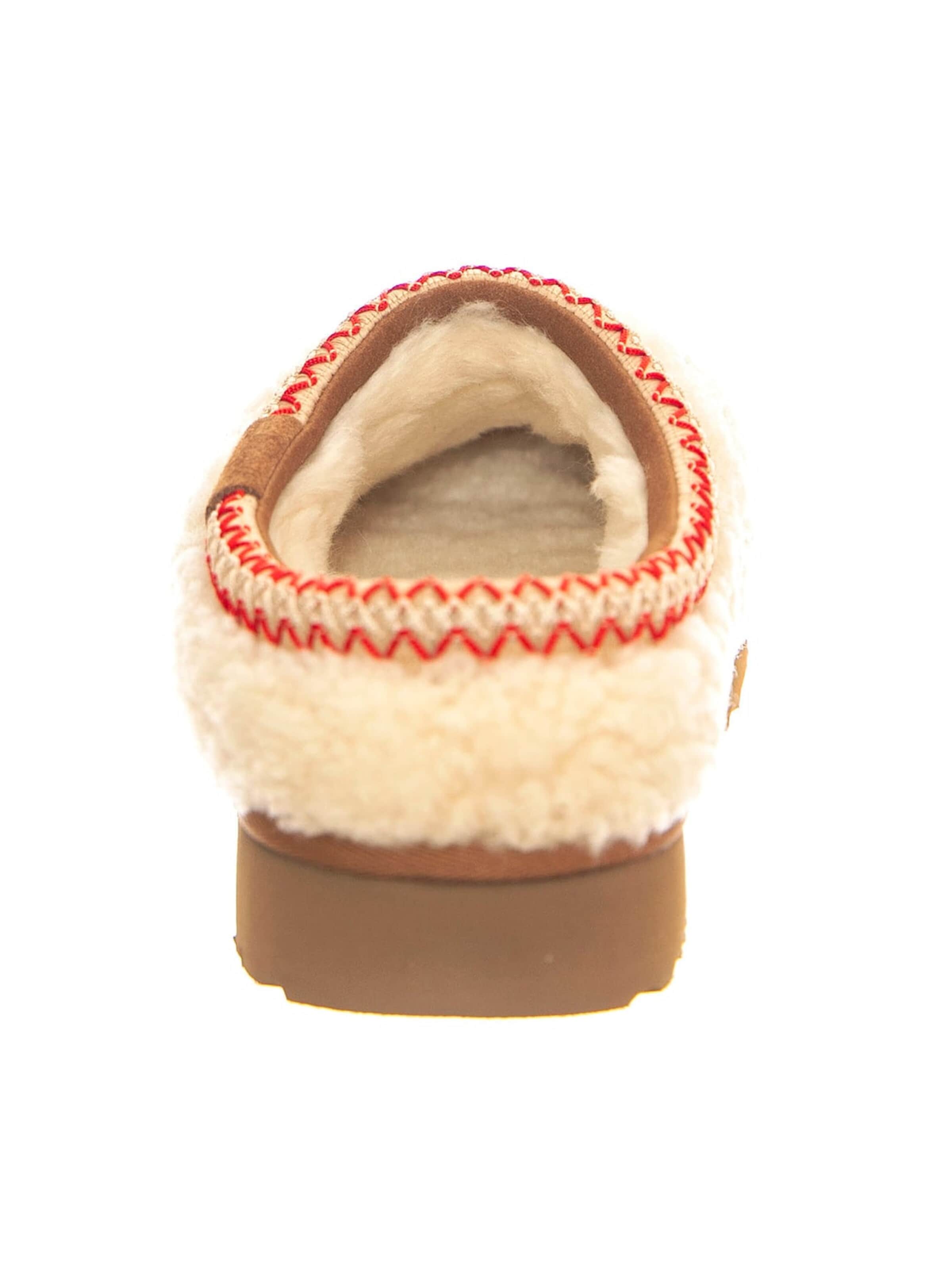 Mule 'W TASMAN MAXI CURLY NATURAL' UGG en blanc