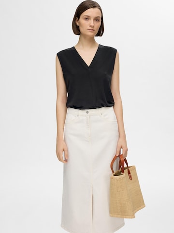 Chemisier 'SLFBERTA BELLIS' SELECTED en noir