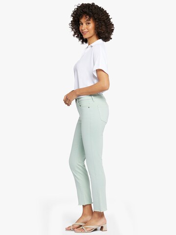 NYDJ Slimfit Jeans 'Sheri' in Grün