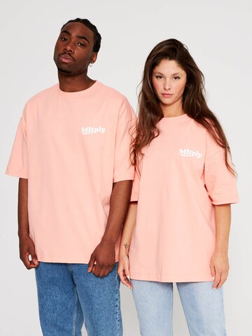 T-Shirt Multiply Apparel en orange : devant