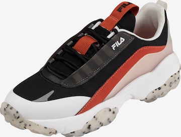 Sneaker low 'LOLIGO' de la FILA pe negru: față