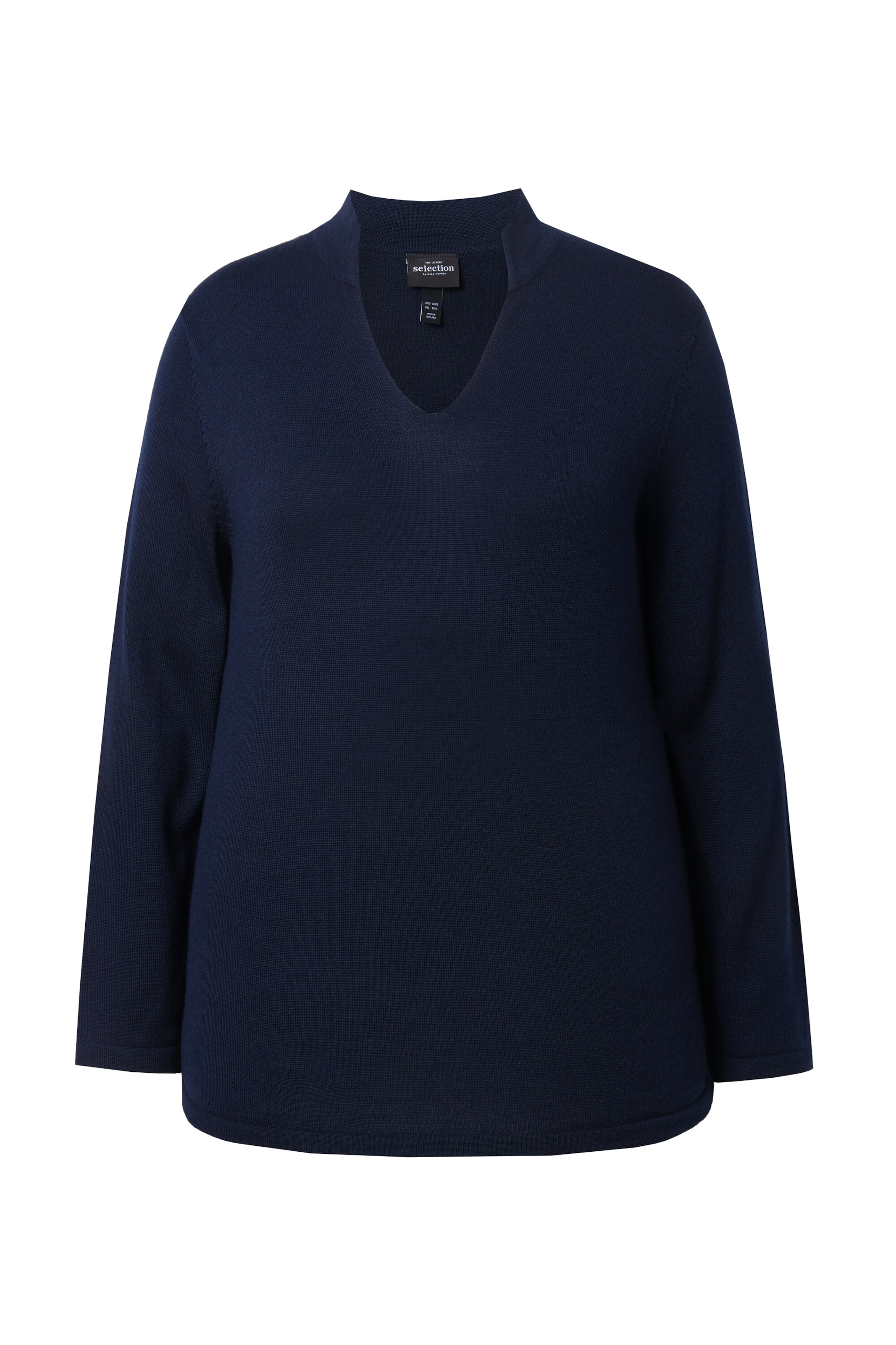 Ulla Popken Pullover in Blau: Vorderseite
