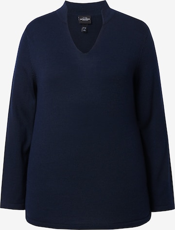 Ulla Popken Sweater in Blue: front