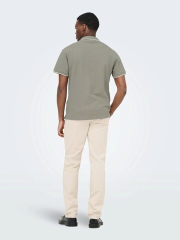 Only & Sons Regular Chino Pants 'ONSWEFT' in Grey