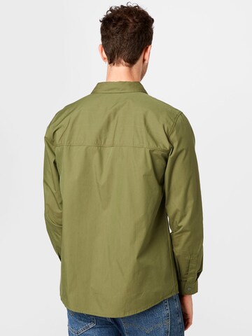 JACK WOLFSKIN Regular fit Functioneel overhemd 'Lakeside' in Groen