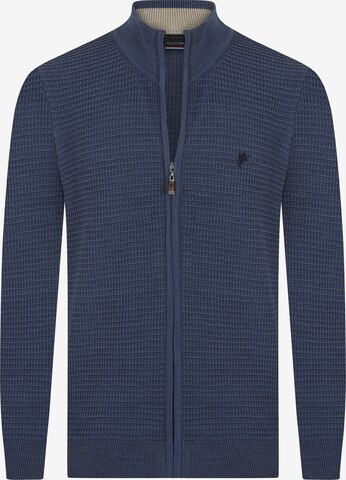 DENIM CULTURE Cardigan 'Sean' i blå: forside