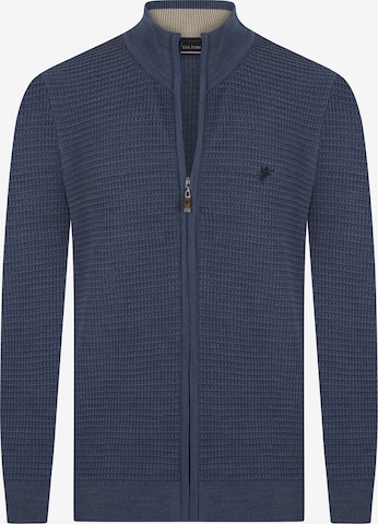 DENIM CULTURE Cardigan 'Sean' i blå: forside