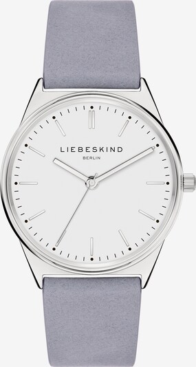 Liebeskind Berlin Damenuhr in hellgrau / silber, Produktansicht