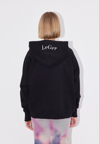 Bluză de molton 'Hayley' de la LeGer by Lena Gercke pe negru: față
