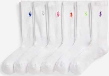 balta Polo Ralph Lauren Kojinės: priekis