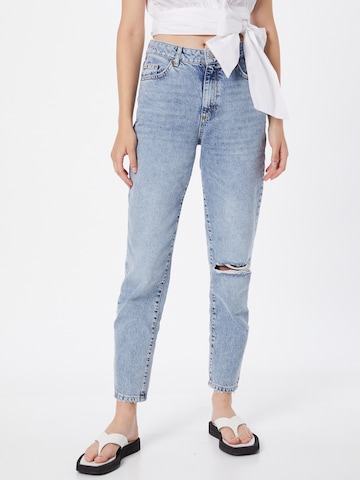 Regular Jeans de la VERO MODA pe albastru: față