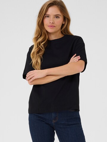 Kaffe - Camiseta 'KATomina' en negro: frente