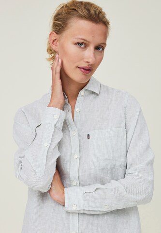 Lexington Blouse 'Isa' in Groen: voorkant