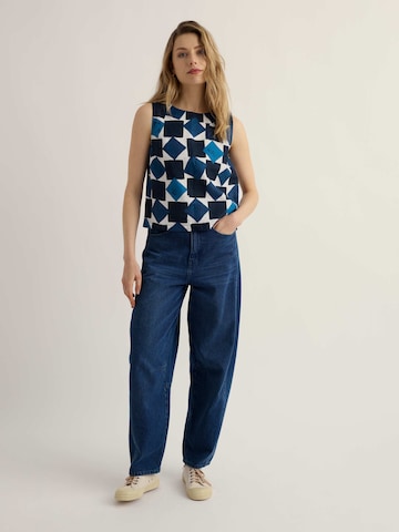 Seasalt Cornwall Top 'Colour Study' in Blau