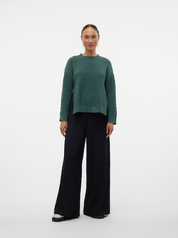 MAMALICIOUS Sweter 'MLMAGGY' w kolorze zielony
