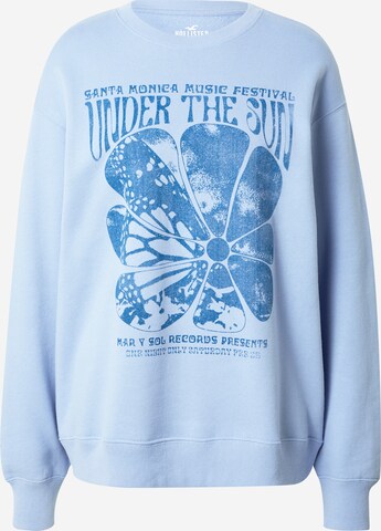 HOLLISTER - Sweatshirt em azul: frente