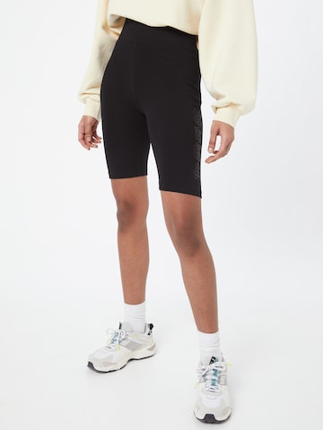 Urban Classics Skinny Hlače | črna barva: sprednja stran