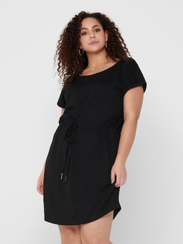 Robe 'April' ONLY Carmakoma en noir : devant