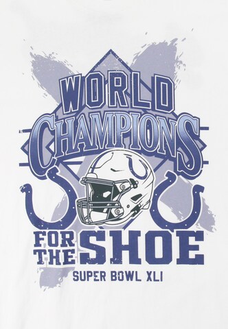 Recovered T-Shirt 'NFL Colts World Champs' in Beige