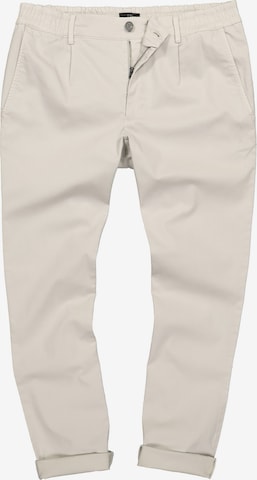 JP1880 Slimfit Bundfaltenhose in Beige: Vorderseite