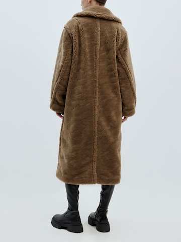 EDITED Zimný kabát 'Lya' - Hnedá
