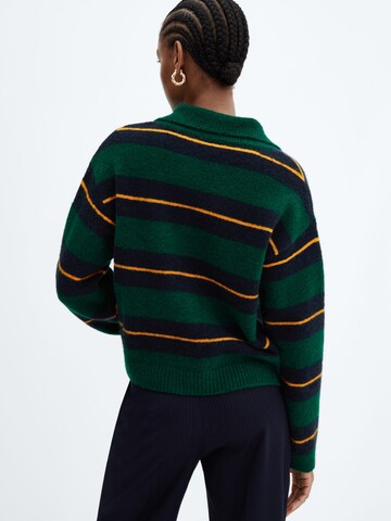 MANGO Sweter w kolorze zielony