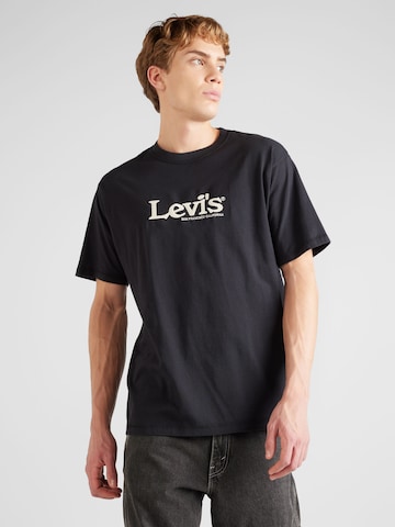 LEVI'S ® Μπλουζάκι 'Vintage Fit Graphic Tee' σε μαύρο: μπροστά