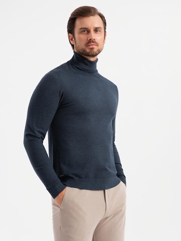 Pull-over 'OM-SWTN-0127' Ombre en bleu