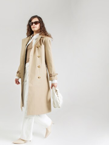 Manteau mi-saison Lauren Ralph Lauren en beige