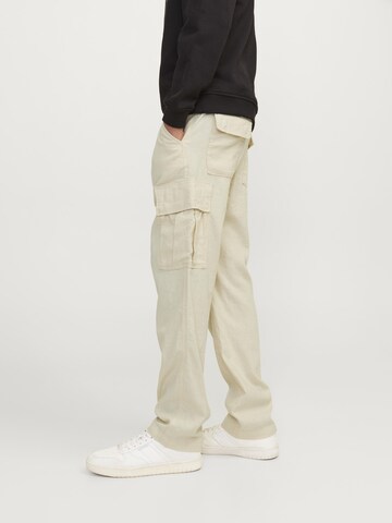 Jack & Jones Junior Wide Leg Bukser 'BILL NATE' i beige