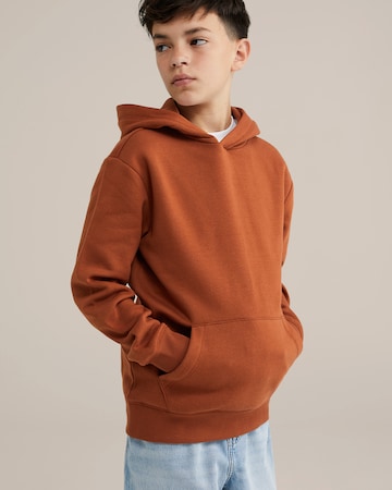 WE Fashion Свитшот в Коричневый