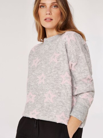 Pull-over ' ' Apricot en gris