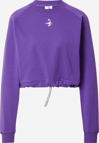 VIERVIER Sweatshirt 'Nala' i lilla: forside
