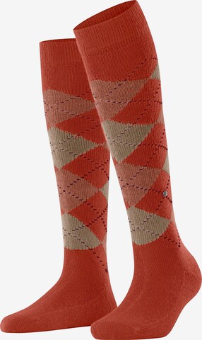 BURLINGTON Over the Knee Socks 'Whitby' in Pink: front