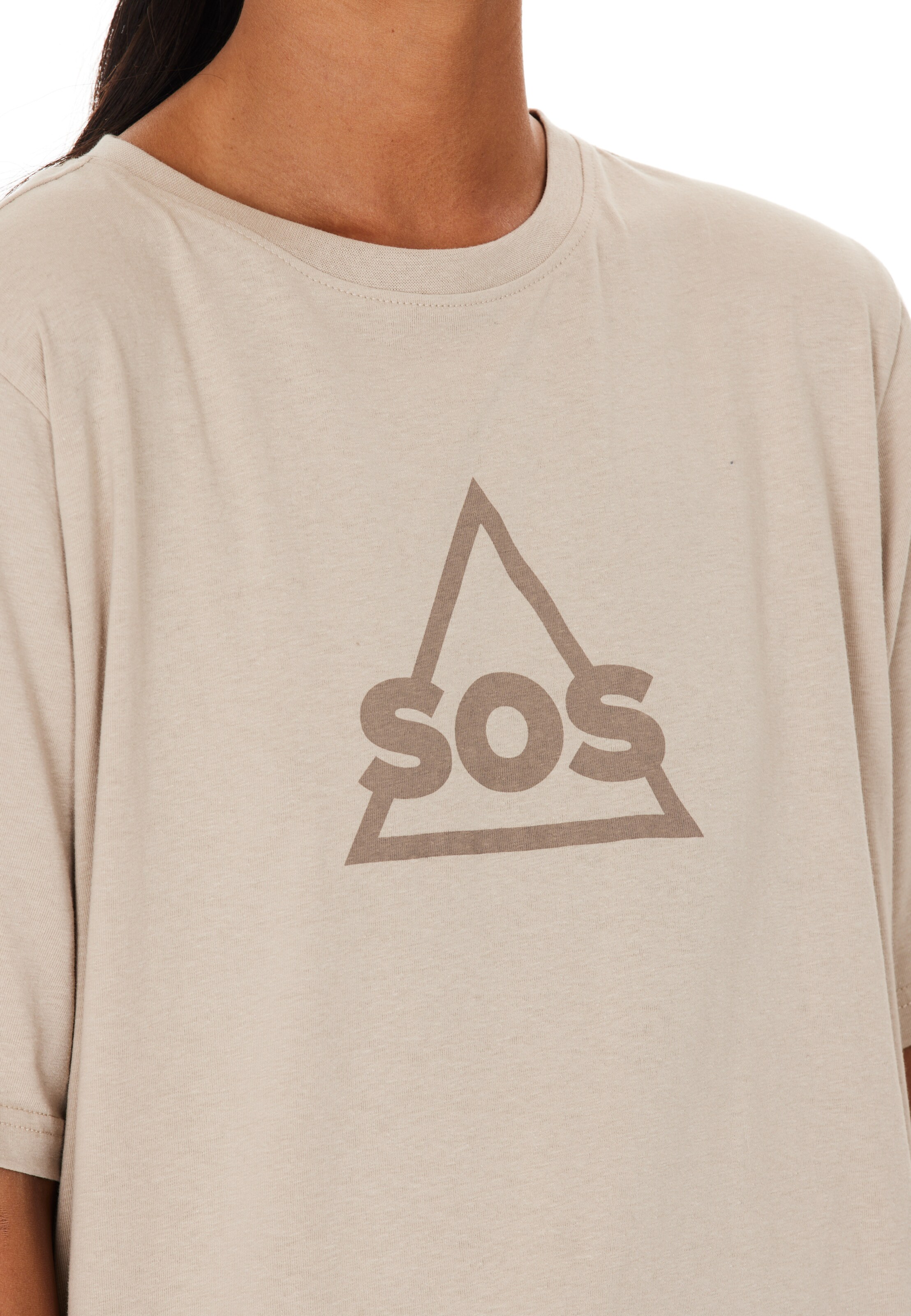 SOS Performance Shirt in Beige