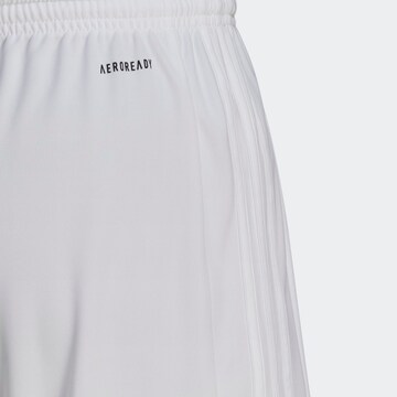 Regular Pantalon de sport 'Squadra 21' ADIDAS PERFORMANCE en blanc