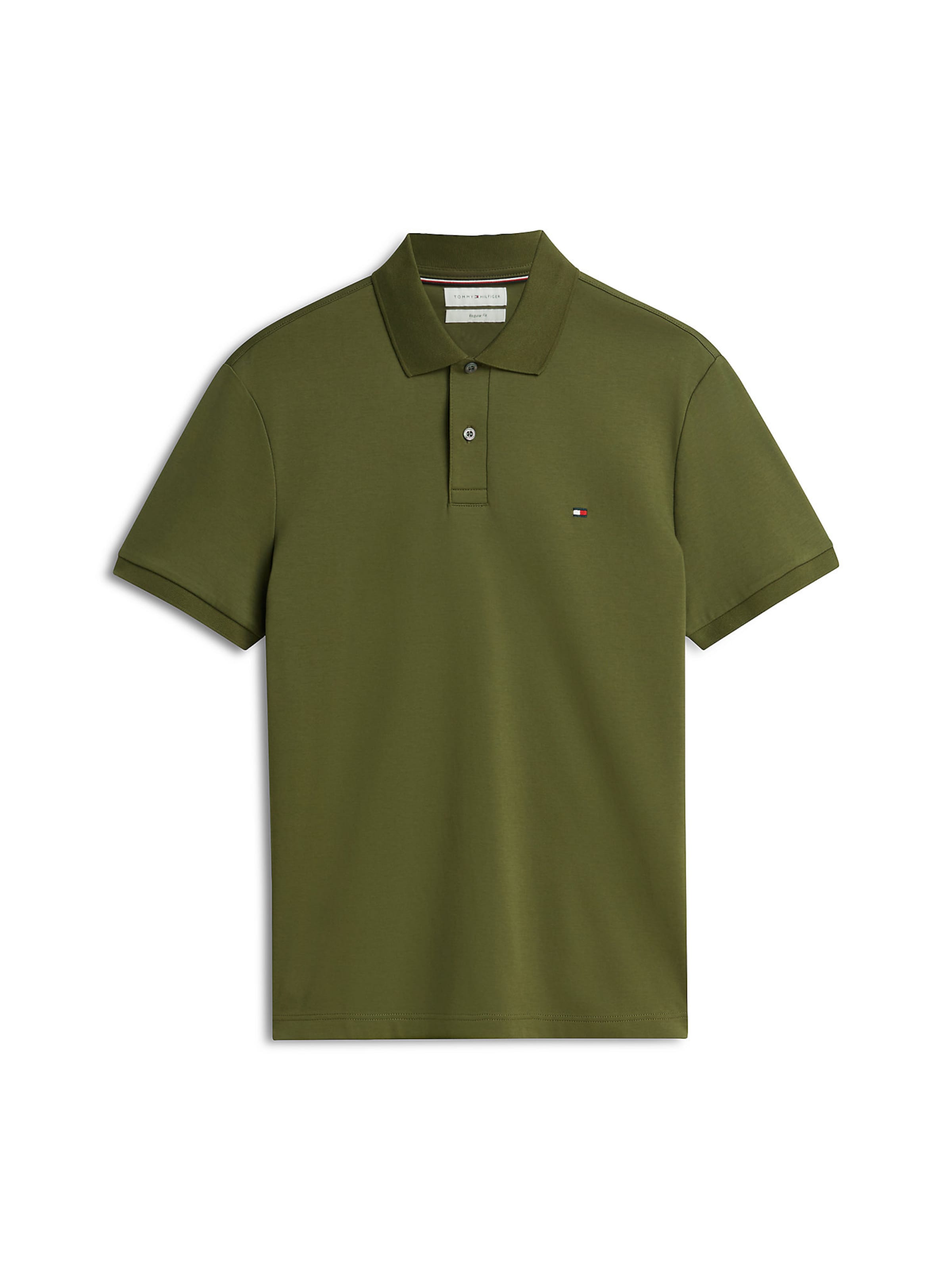 TOMMY HILFIGER Poloshirt in Grün: Vorderseite